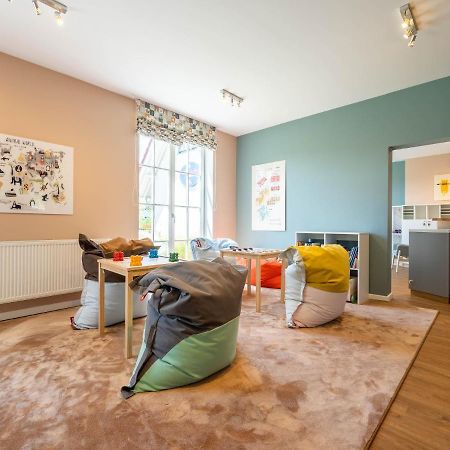 Reetland Am Meer - Premium Reetdachvilla Mit 3 Schlafzimmern, Sauna, Kamin Und Massagesessel F05 德兰斯克 外观 照片
